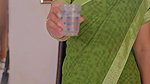 Inaya Sulthana hot scene – Saree removed, Midriff show, Sharp boobs in blouse, Affair 2