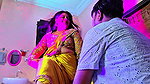 Singer Pooja Kushwaha hot saree song – Midriff show, Boobs felt 2