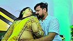 Singer Pooja Kushwaha hot saree song – Midriff show, Boobs felt 2