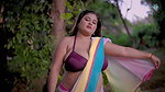 Beautiful boob megha das ghosh huge cleavage and navel show photoshoot 2