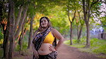 Booby megha das ghosh huge cleavage hot navel show sensual photoshoot 2