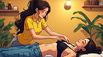 AI Generated Cartoon content, Uncensored video of 18 Year old Anime Girl, 3D Cartoon on closeup by Kiidzy Animates