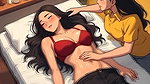 AI Generated Cartoon content, Uncensored video of 18 Year old Anime Girl, 3D Cartoon on closeup by Kiidzy Animates