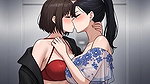 AI Generated Cartoon content, Uncensored video of 18 Year old Anime Girl, Kissing Orgasm of Mature Women