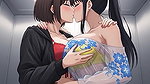 AI Generated Cartoon content, Uncensored video of 18 Year old Anime Girl, Kissing Orgasm of Mature Women