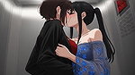 AI Generated Cartoon content, Uncensored video of 18 Year old Anime Girl, Kissing Orgasm of Mature Women