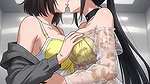 AI Generated Cartoon content, Uncensored video of 18 Year old Anime Girl, Kissing Orgasm of Mature Women