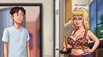 All xxx Scenes with my Gfs Stepmom Crystal in Summertime Saga