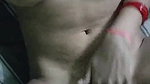 Alone girl fingering pussy leak