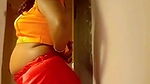Swathi naidu exchanging clothes and getting ready for shoot part-3