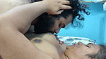 Boobs suck and nipple lick