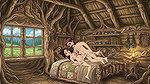 Both Anjali and Coconut Wala have sex with big cocks in their bedroom