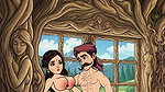 Both Anjali and Coconut Wala have sex with big cocks in their bedroom