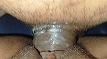 Cuming on girlfriends ass