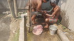 Desi housewife ke sath nahaya aur chudai ki
