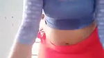 Swathi naidu latest videos while shooting dress change part -2