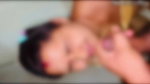 He ejaculated his load from his cock all over her face