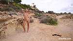 Avery – Avery teases and shows her pussy outdoors