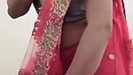 Swathi naidu romantic saree change part-1