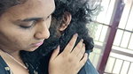 Hot lip lock with tongue kiss