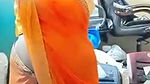 Swathi naidu saree by showing boobs,body parts and getting ready for shoot part-2