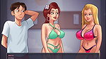 I fuck Becca doggystyle as Roxxy turns into a Cuckquean in Summertime Saga Compilation