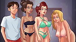 I fuck my girlfriend’s best friend while she watches on Facetime and more in Summertime Saga