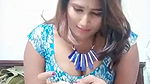 Swathi naidu sexy in saree and showing boobs part-2