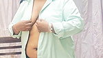 Indian Wife Nude in Front of Camer, Nudist Desi