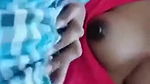 Swathi naidu showing her boobs and asking to call by giving her contact details