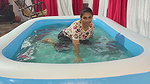 Mallu Couple Swimming Pool Fuck with Blow Job