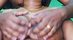 My big stepsister angry with me, we shared a single bedroom