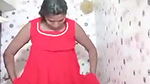 Swathi naidu wearing dress after bath part-1