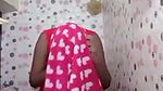 Swathi naidu wearing dress after bath part-1