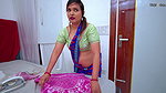 My maid flirt in doggystyle..big ass maid gets hard fucked by owner when maid was mopping the floor with Hindi Audio