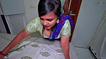 My maid flirt in doggystyle..big ass maid gets hard fucked by owner when maid was mopping the floor with Hindi Audio