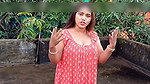 neighbour saw Komal fingering her, grabbed her land and pulled her under, then urinated on it