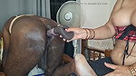 Pegging Blck Slave I Love to Peg His Ass