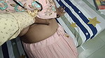 Pooja Bhabhi is having sex with her husband’s friend in her room and taking his thick dick in her pussy