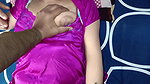Tanya Bhabhi in red nighty is enjoying sex with her husband’s friend