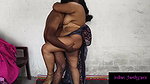When wife went out side aunty came to home