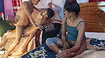 FFMM Guys fuck their girlfriends together Deshi Sex Foursome