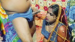 Desi Girl First Night with Her Stepfather