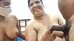 HoneyHush 3some show with faceGB