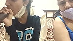 HoneyHush 3some show with face 1