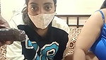 HoneyHush 3some show with face 1